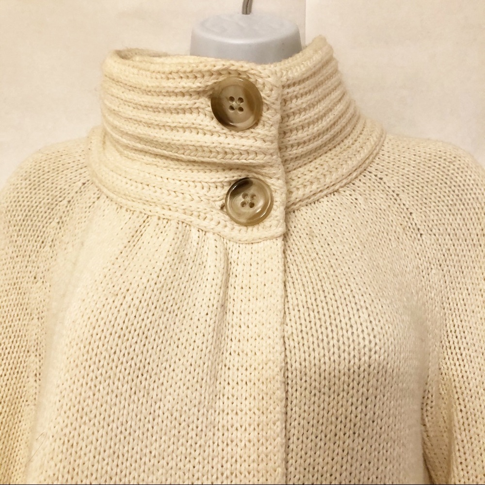 OLD NAVY Wrap Sweater Size S Color Cream